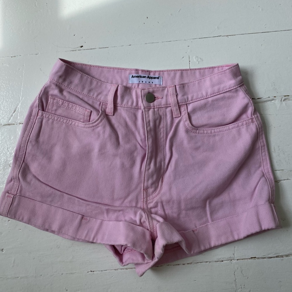 American Apparel Denim Shorts